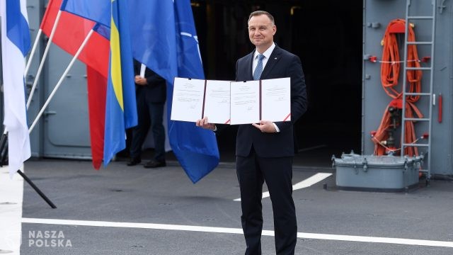 Prezydent: to ważny dzień dla bezpieczeństwa przyszłych pokoleń