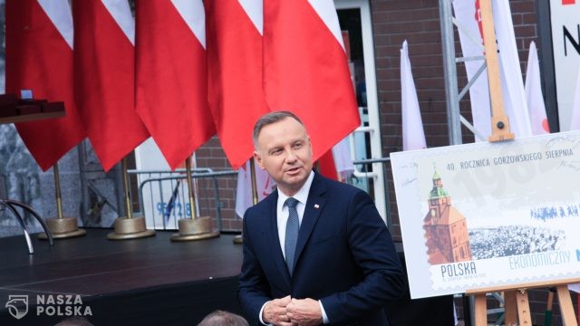 Prezydent Duda w Gorzowie Wielkopolskim: Solidarność zwyciężyła!