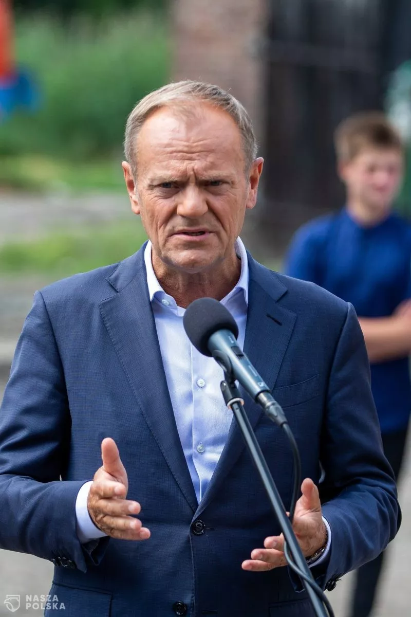 Tusk: KO nie poprze ustawy wywłaszczeniowej ws. CPK
