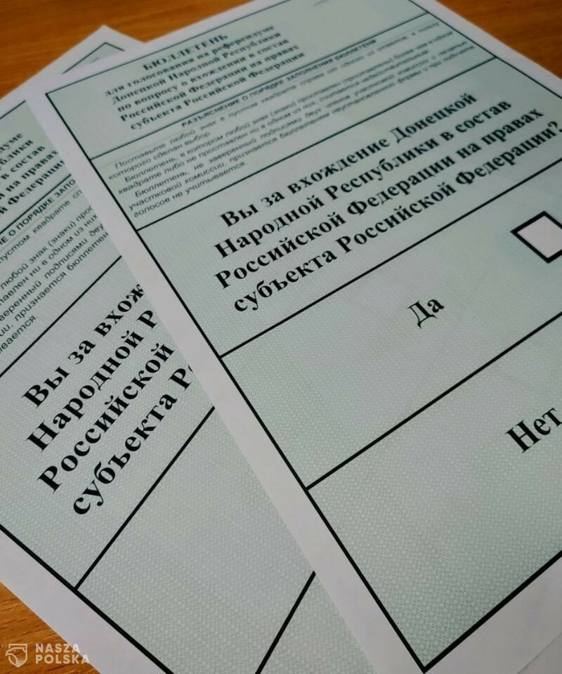 Pseudo–referenda na terenach okupowanych. Będzie aneksja?