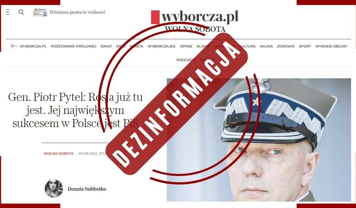 Odjazd gen. Pytla: Rosja już tu jest. Jej największym sukcesem w Polsce jest PiS