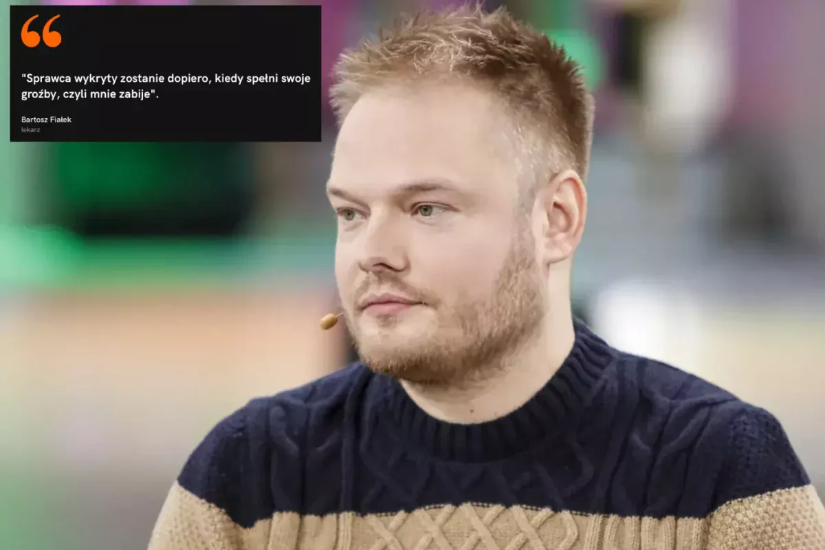 Lekarz Fiałek postanowił zgłosić hejterski wpis do prokuratury