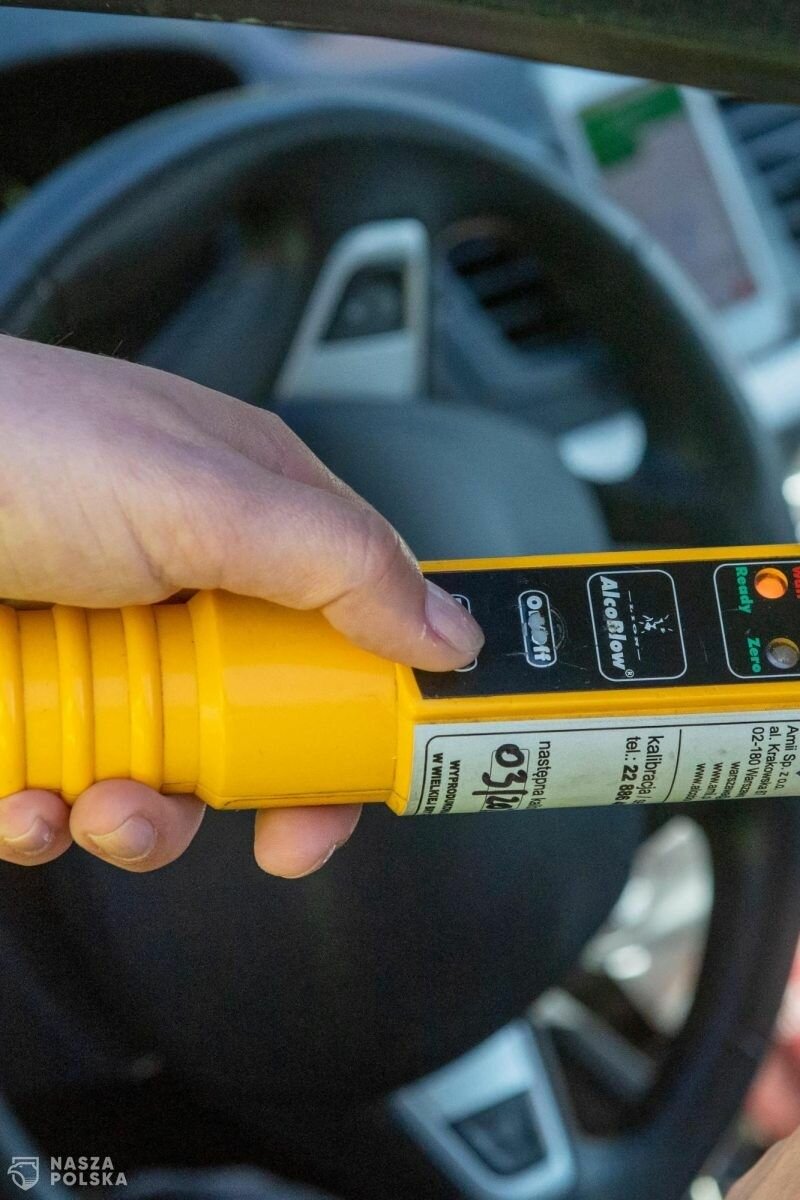 Podczas wakacji zatrzymano ponad 23,3 tys. nietrzeźwych kierowców