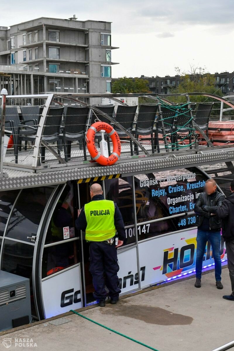 Gdańsk: tragiczny wypadek na Motławie; nie żyją trzy osoby