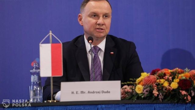 Prezydent: Dziękuję przywódcom V4 i B9 za jedność i potępienie rosyjskich bombardowań Ukrainy