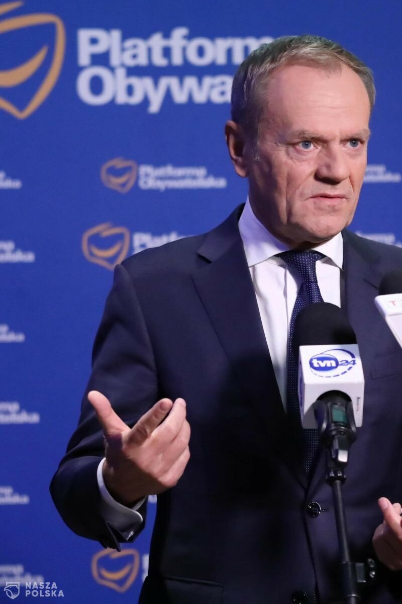 Tusk: gdybym miał wpływ na władzę – pieniądze europejskie z dnia na dzień
