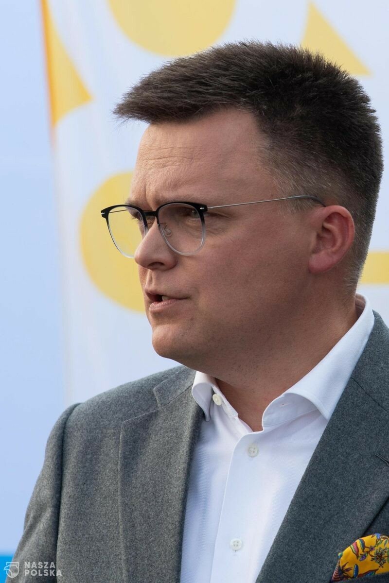 Hołownia ws. wotum nieufności: nie muszę być premierem w tym rozdaniu