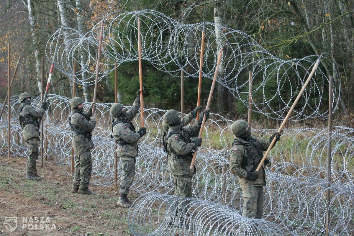 Budowa zapory na granicy z Rosją