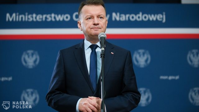 Szef MON: woj. warmińsko-mazurskie jest kluczowe dla bezpieczeństwa Polski