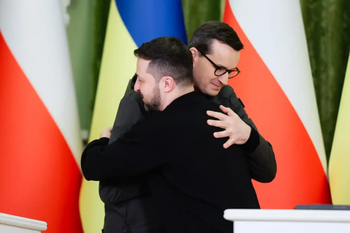 Premier Morawiecki spotkał się w Kijowie z prezydentem Wołodymyrem Zełenskim Premier Morawiecki spotkał się w Kijowie z prezydentem Wołodymyrem Zełenskim