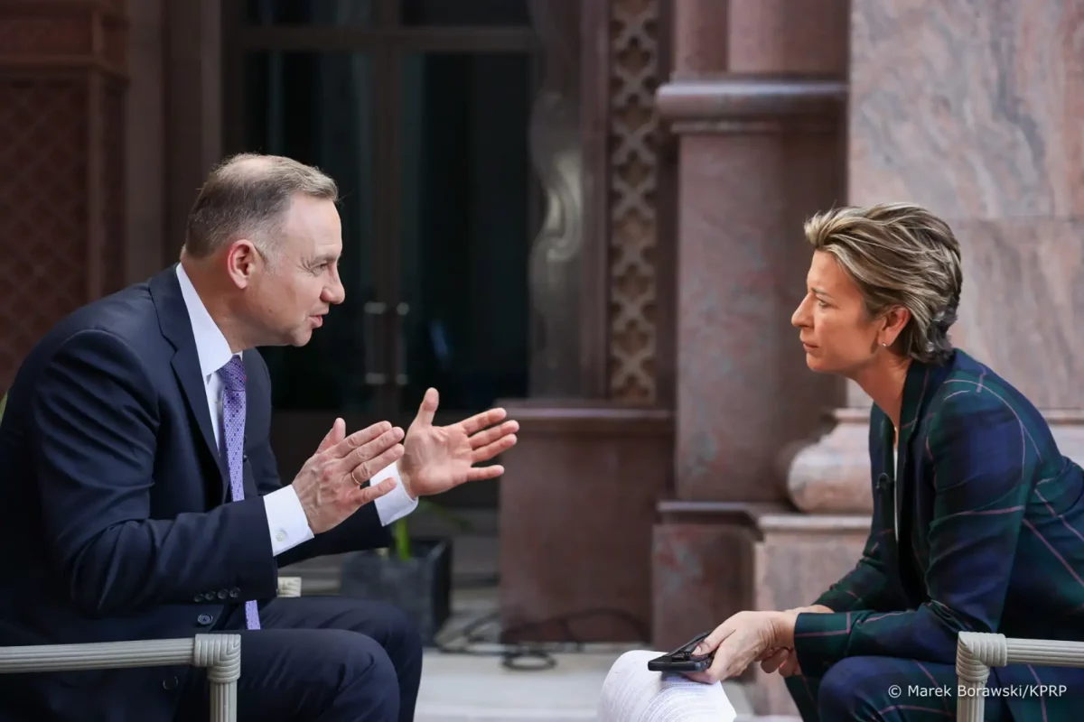 Prezydent RP dla CNN: Rosja chce poddać Ukrainę neokolonializmowi. Nie może być na to zgody