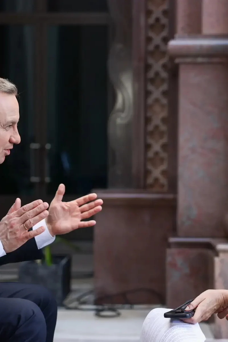Prezydent RP dla CNN: Rosja chce poddać Ukrainę neokolonializmowi. Nie może być na to zgody