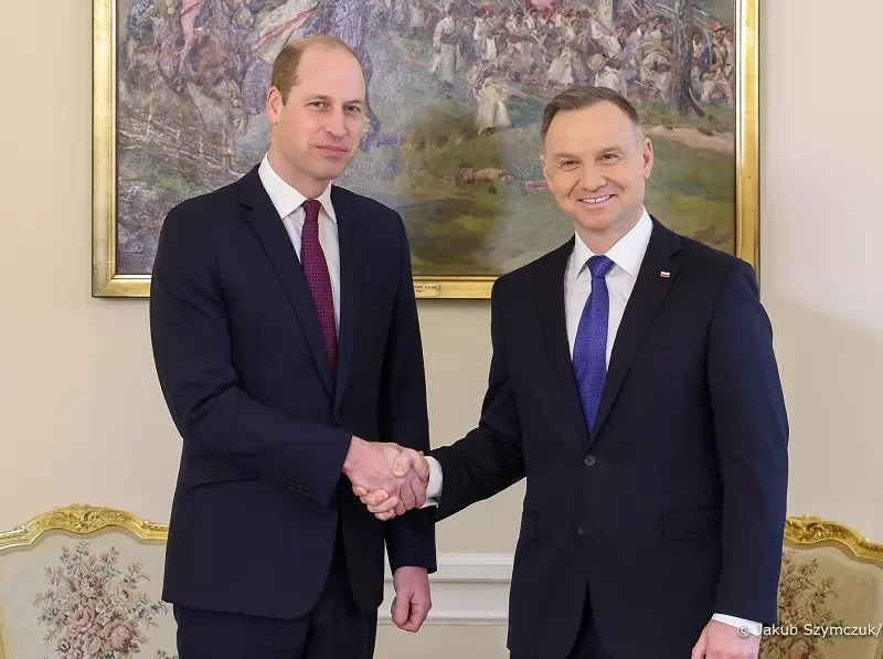 Spotkanie Prezydenta RP z JKW Księciem Walii