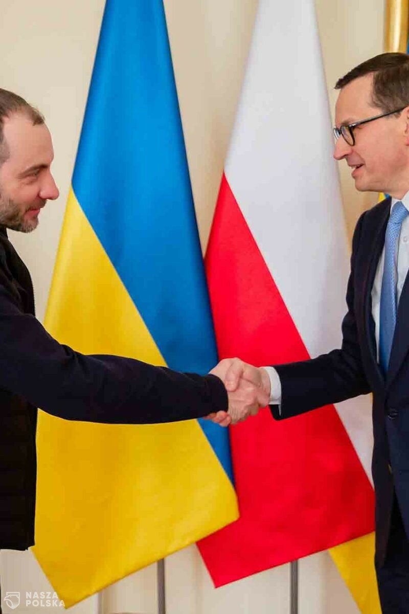 Premier Mateusz Morawiecki spotkał się z wicepremierem Ukrainy