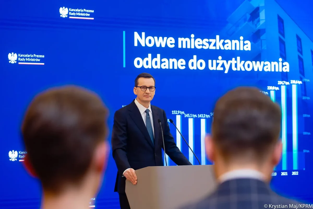 Morawiecki: Chcemy, aby zakup mieszkania oznaczał życiową stabilizację i bezpieczeństwo