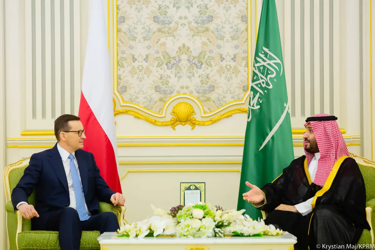 Wizyta premiera Mateusza Morawieckiego w Arabii Saudyjskiej