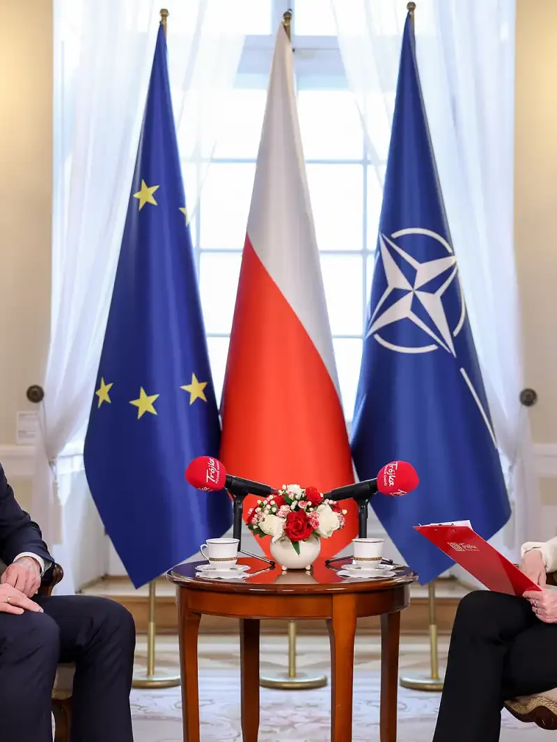 Andrzej Duda: Staramy się wspierać Ukrainę na różne sposoby