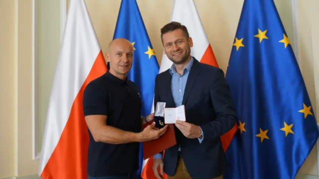 Szymon Marciniak ze Złotą Odznaką „Za zasługi dla sportu”