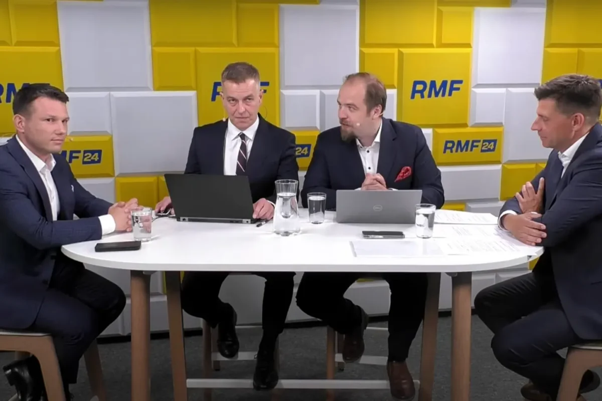 Mentzen kontra Petru – debata w RMF FM