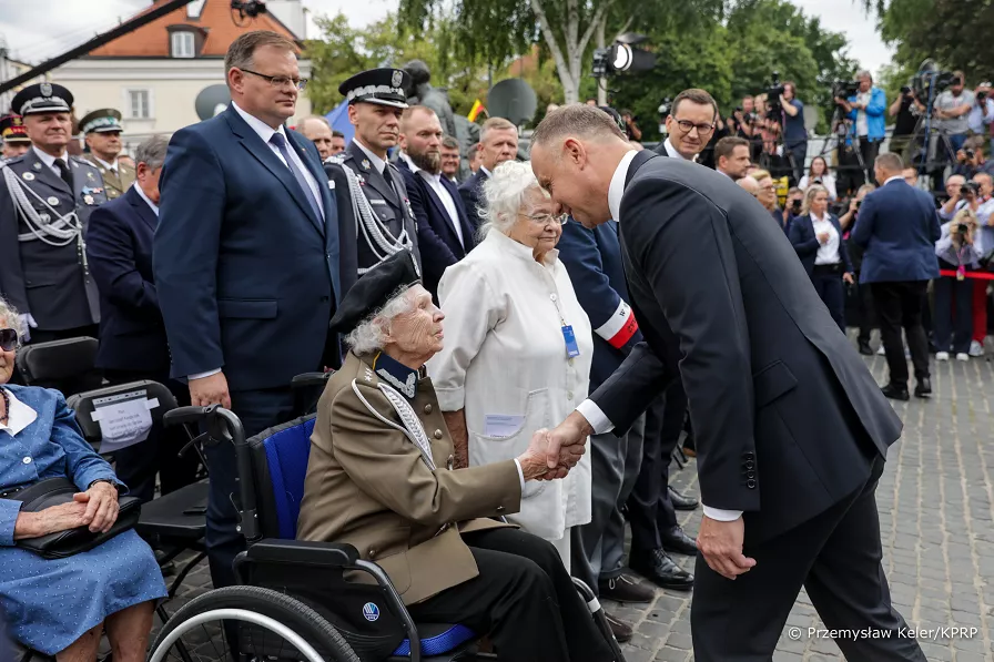 Prezydent: Powstanie Warszawskie to lekcja, jak dbać o Ojczyznę