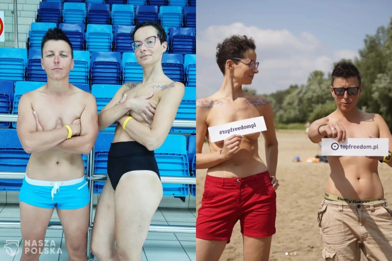 Akcja Topfreedom — feministki postulujące prawo do toplessu w przestrzeni publicznej