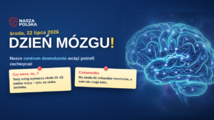 Światowy Dzień Mózgu 22 lipca 2026 – Nasza Polska, ciekawostki o mózgu