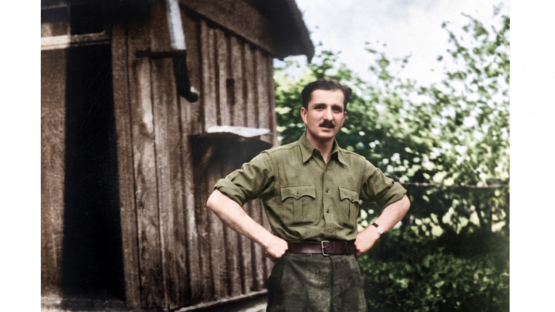 Kpt. Kazimierz Kamieński „Huzar", dowódca 6. Brygady Wileńskiej AK