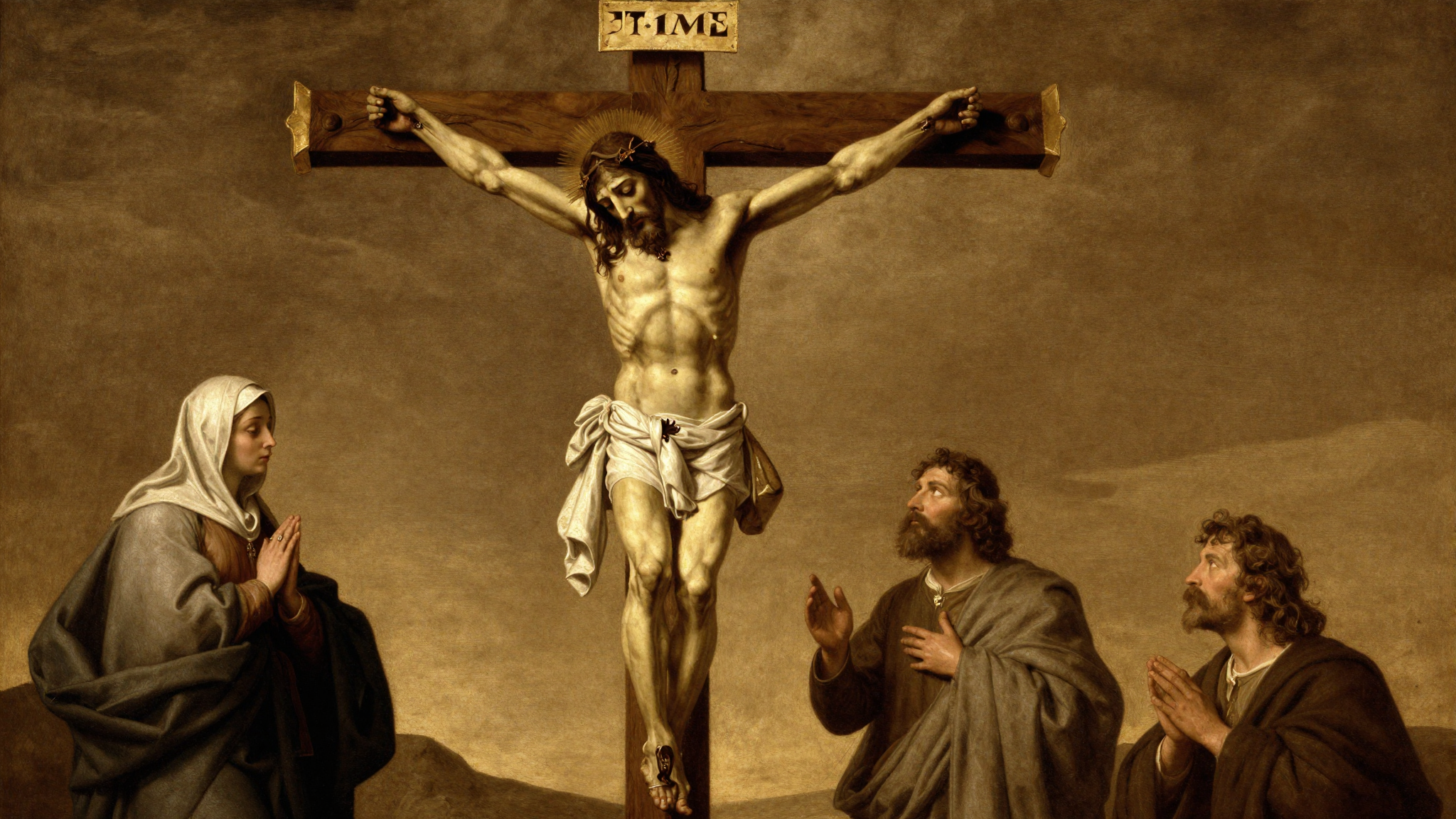 Stacja XII drogi krzyżowej – Jezus umiera na krzyżu