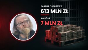 Michał Sapota, prezes HREIT, obok kwot 613 mln zł zarzutów i 7 mln zł kaucji