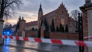 atak nożownika Jarosław opactwo