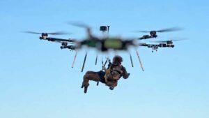 ewakuacja dronem