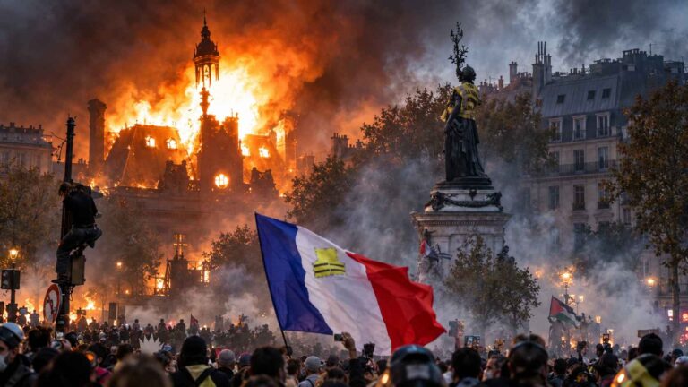 zamieszki we Francji