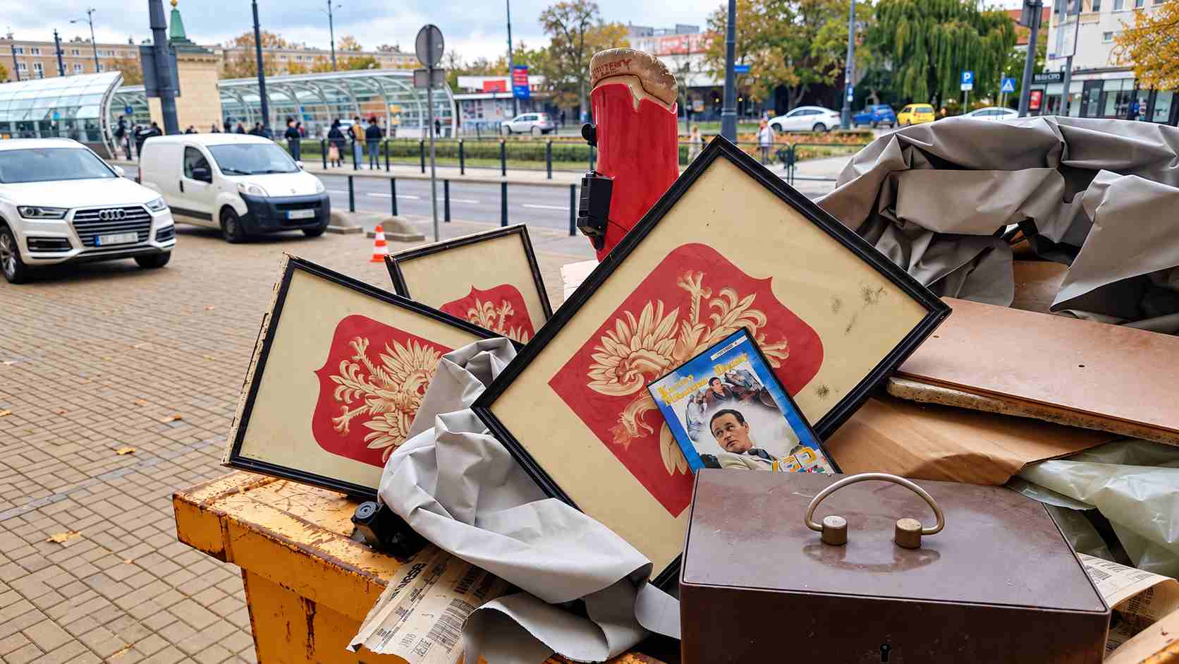 godła przed biurem RPO