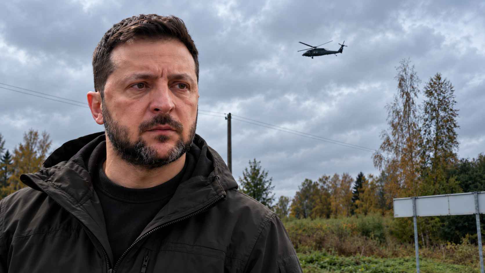 dron nad Litwą