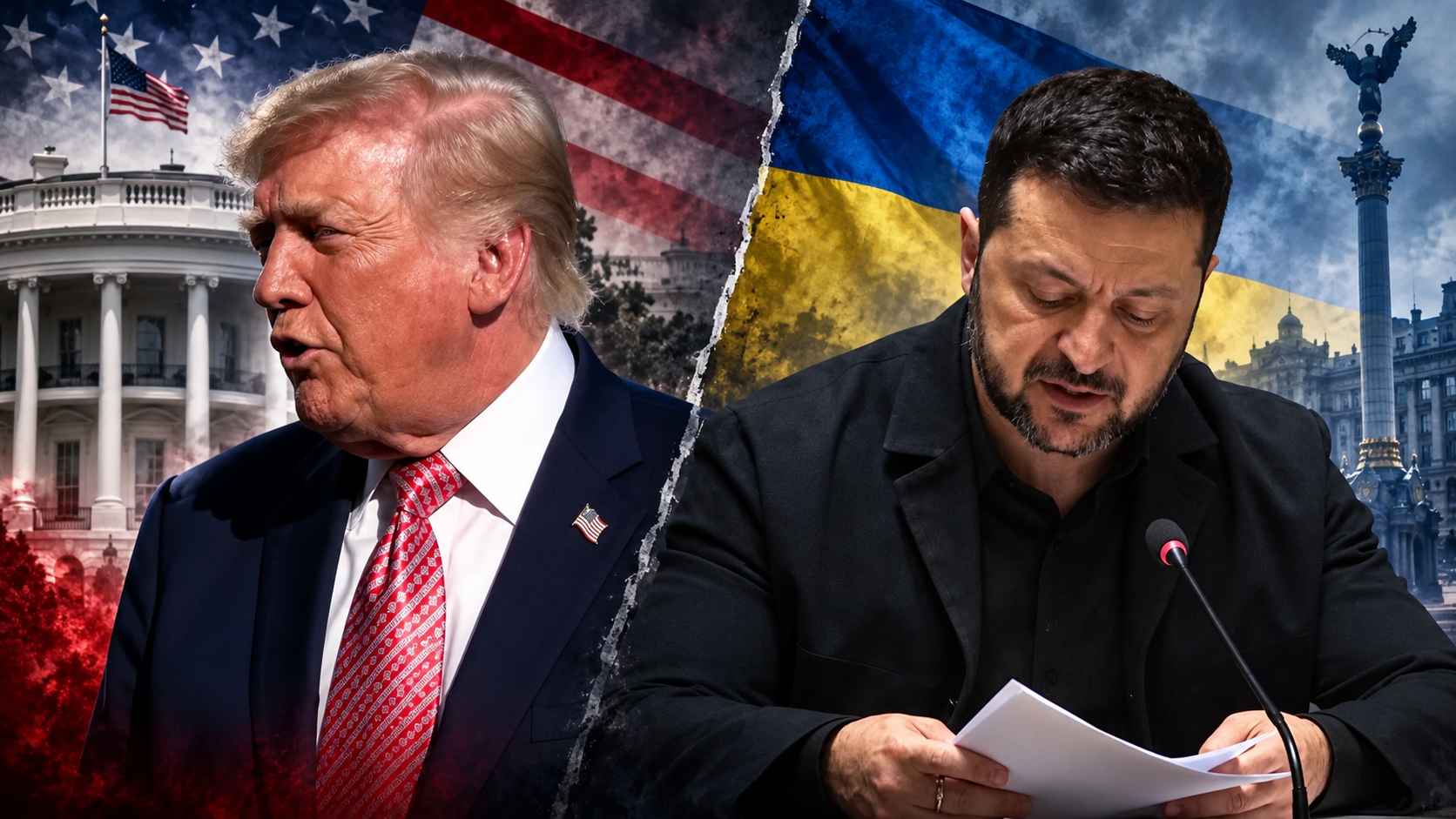 Zełenski Trump