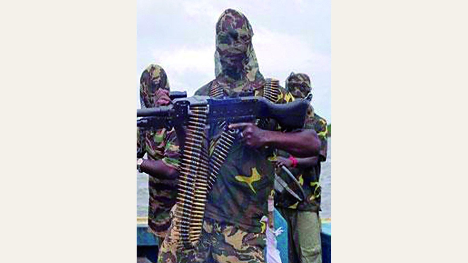 Zamaskowani bojownicy Boko Haram w Nigerii