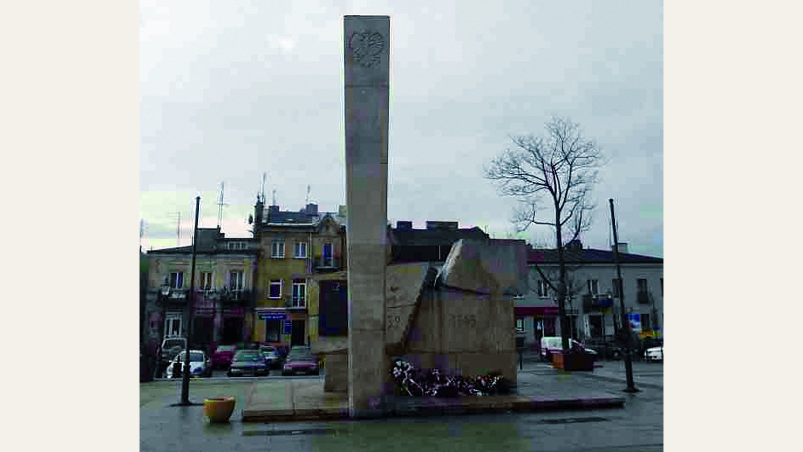 Pomnik na rynku w Grójcu, historia Grójca po 1945 roku