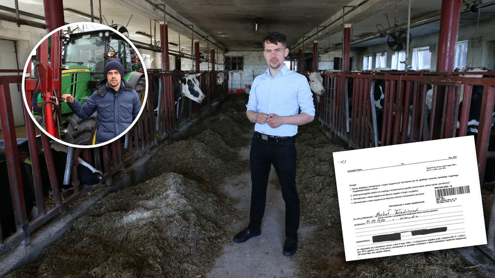Majątek Michała Kołodziejczaka - ziemia i oszczędności posła