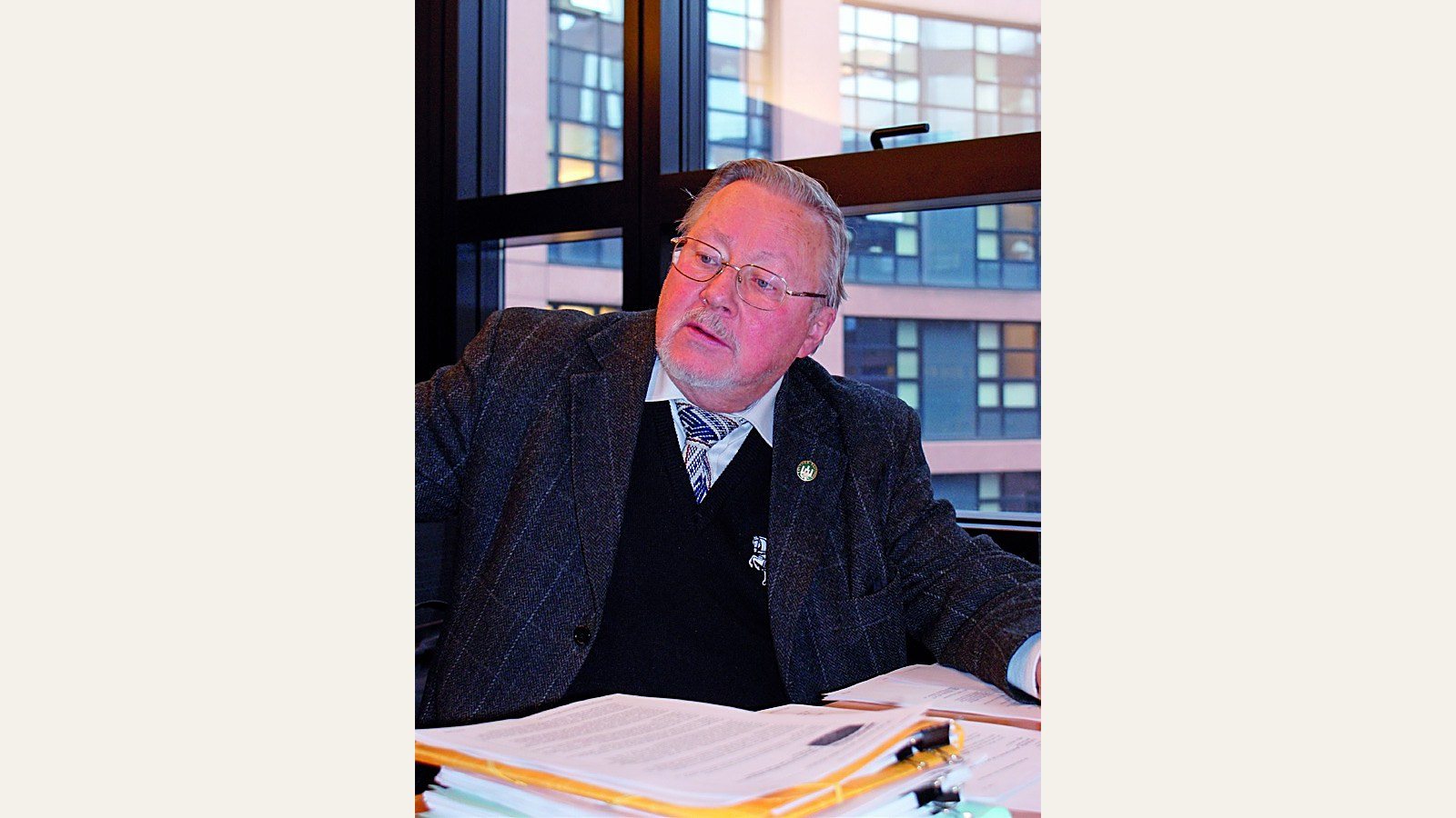 Vytautas Landsbergis, jeden z założycieli Sajudisu, spór o Polaków na Litwie